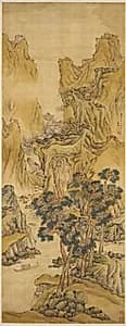 The Peach Blossom Spring by Liu Du (Chinese, active c. 1628-after 1653)