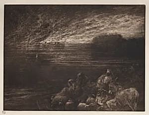 The Pillar of Salt by Francis Seymour Haden (British, 1818–1910)