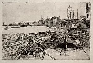 The Pool by James McNeill Whistler (American, 1834–1903)