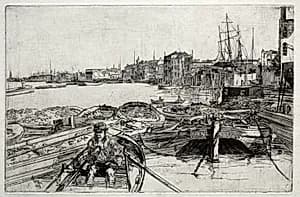 The Pool by James McNeill Whistler (American, 1834–1903)