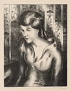 The Portrait by Charles Frederick Ramus (American, 1902–1979)