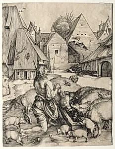 The Prodigal Son by Albrecht Dürer (German, 1471–1528)