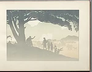 The Prodigal Son: page 11 by Henri Rivière (French, 1864–1951)