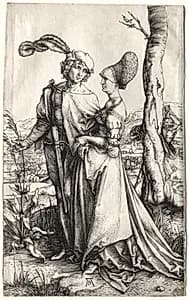 The Promenade by Albrecht Dürer (German, 1471–1528)