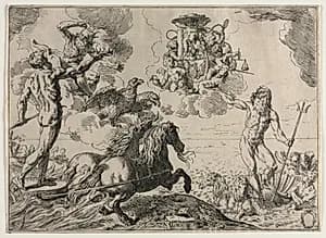 The "Quos Ego" by Simone Cantarini (Italian, 1612–1648)