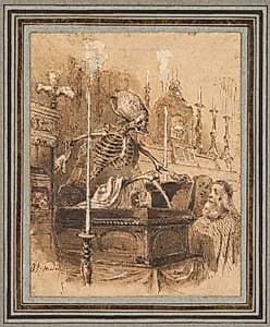 The Relics by Jean-Jacques Grandville (French, 1803–1847)