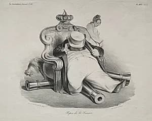 The Repose of France by Honoré Daumier (French, 1808–1879)