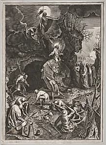 The Resurrection of Christ by Philip Galle (Flemish, 1537–1612)