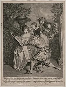 The Romancer by Charles-Nicolas Cochin (French, 1715–1790)