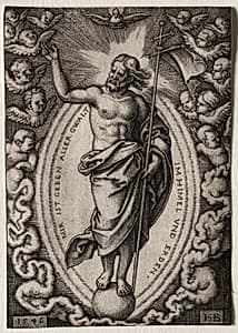 The Saviour by Hans Sebald Beham (German, 1500–1550)