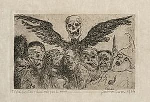 The Seven Deadly Sins by James Ensor (Belgian, 1860–1949)