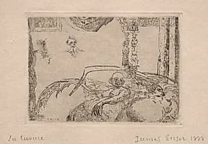 The Seven Deadly Sins: Lust by James Ensor (Belgian, 1860–1949)
