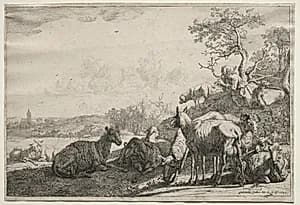 The Shepherd by Paulus Potter (Dutch, 1625–1654)