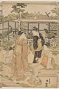 The Shika Teahouse by Utagawa Toyokuni (Japanese, 1769–1825)