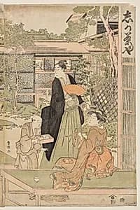 The Shika Teahouse by Utagawa Toyokuni (Japanese, 1769–1825)