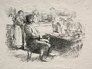 The Shoemaker by James McNeill Whistler (American, 1834–1903)