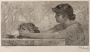 The Sibyl by Francis Scott King (American, 1850–1913)