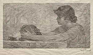 The Sibyl by Francis Scott King (American, 1850–1913)