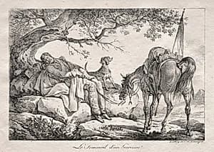 The Sleeping Soldier by Carle Vernet (French, 1758–1836)