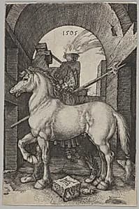 The Small Horse by Albrecht Dürer (German, 1471–1528)