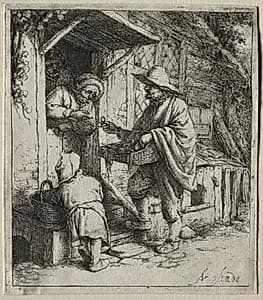 The Spectacle Seller by Adriaen van Ostade (Dutch, 1610–1684)