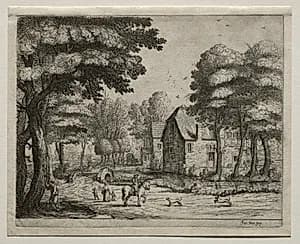 The Stone Bridge by Jan van Goyen (Dutch, 1596–1656)