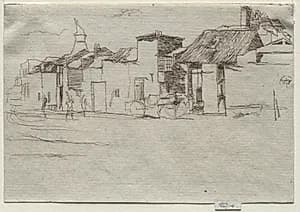 The Swan, Chelsea by James McNeill Whistler (American, 1834–1903)