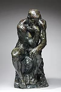 The Thinker by Auguste Rodin (French, 1840–1917)