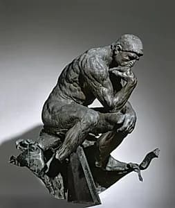 The Thinker by Auguste Rodin (French, 1840–1917)