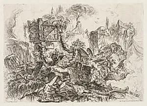 The Tomb of Nero by Giovanni Battista Piranesi (Italian, 1720–1778)