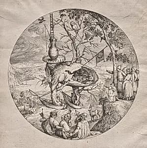 The Tree Man by Hieronymous Bosch (Netherlandish, c. 1450–1516)