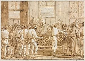 The Trial by Giovanni Domenico Tiepolo (Italian, 1727–1804)