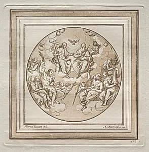 The Trinity by Adam von Bartsch (Austrian, 1757–1821)