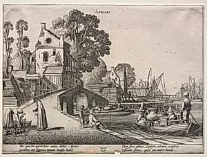 The Twelve Months: April by Jan van de Velde II (Dutch, 1593–1641)