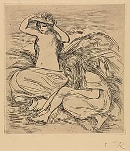 The Two Bathers by Pierre-Auguste Renoir (French, 1841–1919)