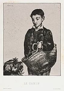 The Urchin by Edouard Manet (French, 1832–1883)