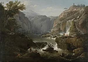 The Waterfalls at Tivoli by Claude-Joseph Vernet (French, 1714–1789)