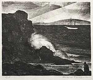 The Wave by Russell T. Limbach (American, 1904–1971)