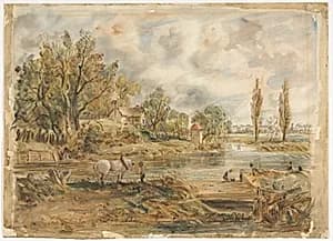 The White Horse by John Constable (British, 1776–1837)