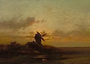 The Windmill by Jules Dupré (French, 1811–1889)