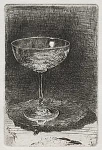 The Wine Glass by James McNeill Whistler (American, 1834–1903)