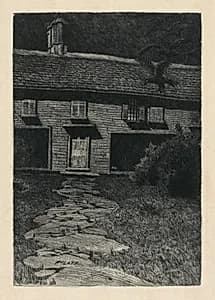 The Witch's House in Salem by Karl Friedrich Wilhelm Mielatz (American, 1864–1919)