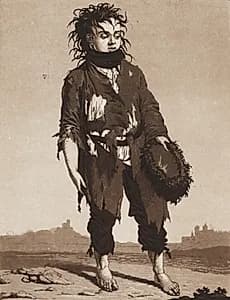 The Young Beggars by Karl Ludwig Bernhard Buchhorn (German, 1770–1856)