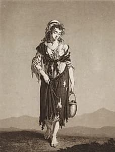 The Young Beggars by Karl Ludwig Bernhard Buchhorn (German, 1770–1856)