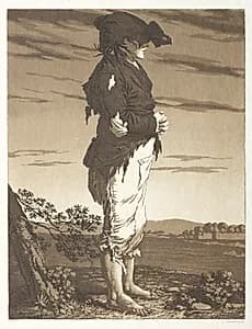 The Young Beggars by Karl Ludwig Bernhard Buchhorn (German, 1770–1856)