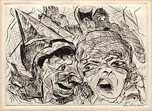Theater by Max Beckmann (German, 1884–1950)