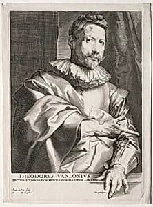 Theodoor Van Loon by Paulus Pontius (Flemish, 1603–1658)