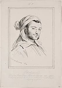 Théodore Géricault by Achille Devéria (French, 1800–1857)