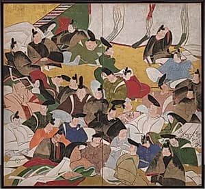 Thirty-Six Poetic Immortals by Tatebayashi Kagei (Japanese, active mid-1700s)