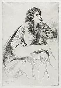 Thomas Haden of Derby by Francis Seymour Haden (British, 1818–1910)